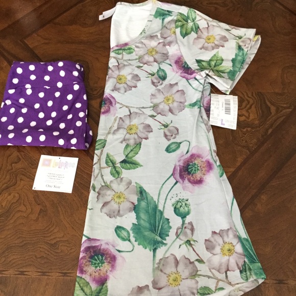 BNWT LuLaRoe OUTFIT L Classic T & OS Leggings LAST FINAL PRICE SALE - Picture 3 of 7